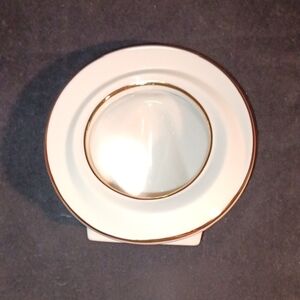Lenox  5" Elegant White Picture Frame